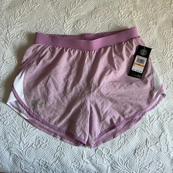Womens Underarmour Fly by 2.0 Shorts NWT - Picture 4 of 11